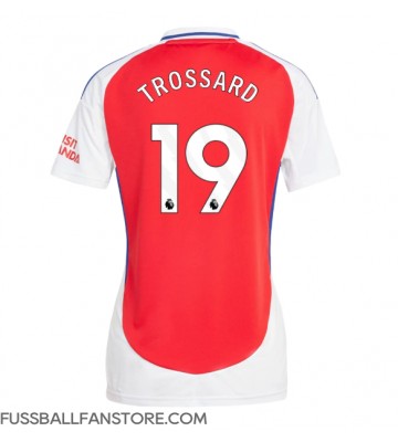 Arsenal Leandro Trossard #19 Replik Heimtrikot Damen 2024-25 Kurzarm